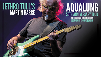 Jethro Tull's Martin Barre- Aqualung 50th Anniversary Tour